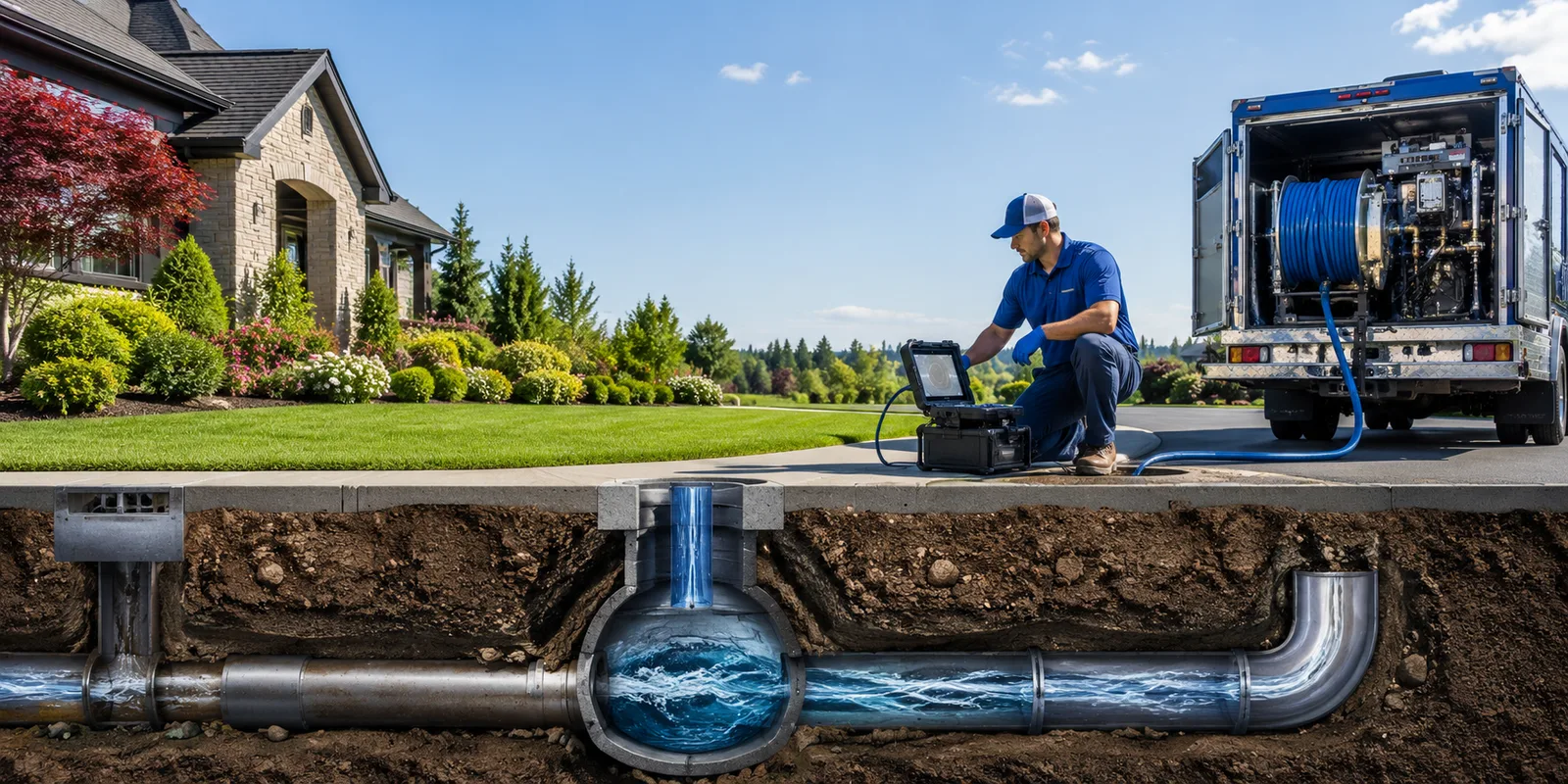 Drainage restoration information for Bruno, MN